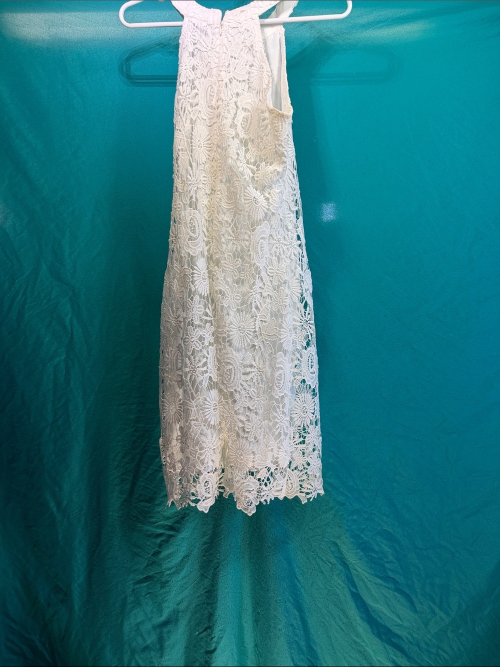 White Lace Halter Dress - Elegant Summer Dress